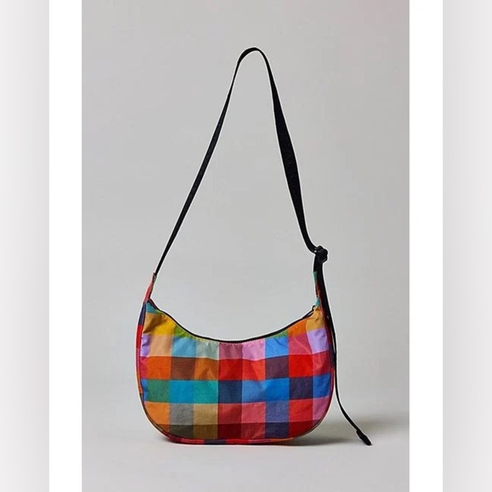 BAGGU Urban Outfitters Madras Crescent NWT